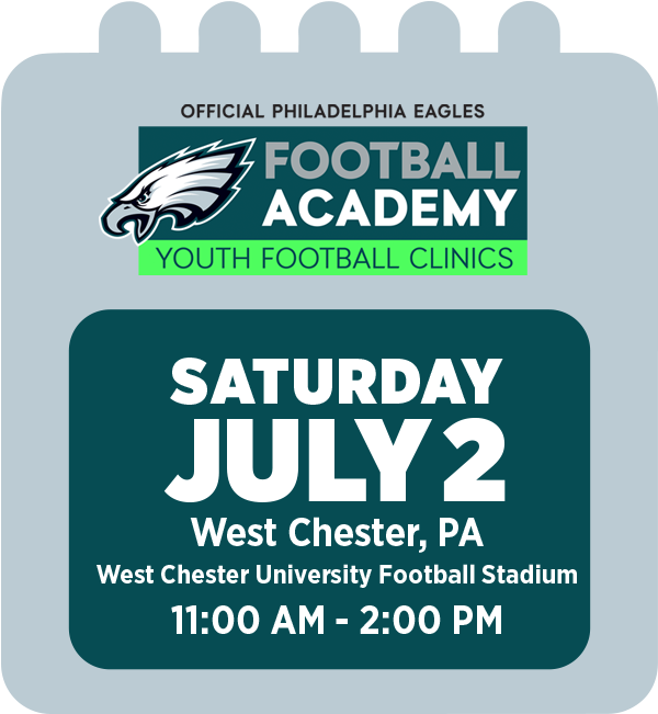 Saturday, July 2 - West Chester, PA - West Chester University Football Stadium - 11:00 AM to 2:00 PM