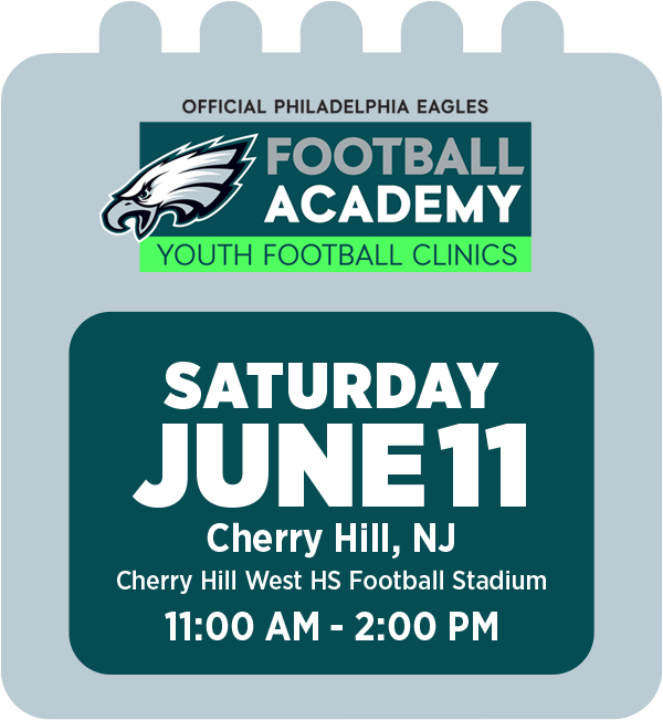 Saturday, June 11 - Cherry Hill, NJ - Cherry Hill West HS Football Stadium - 11:00 AM to 2:00 PM